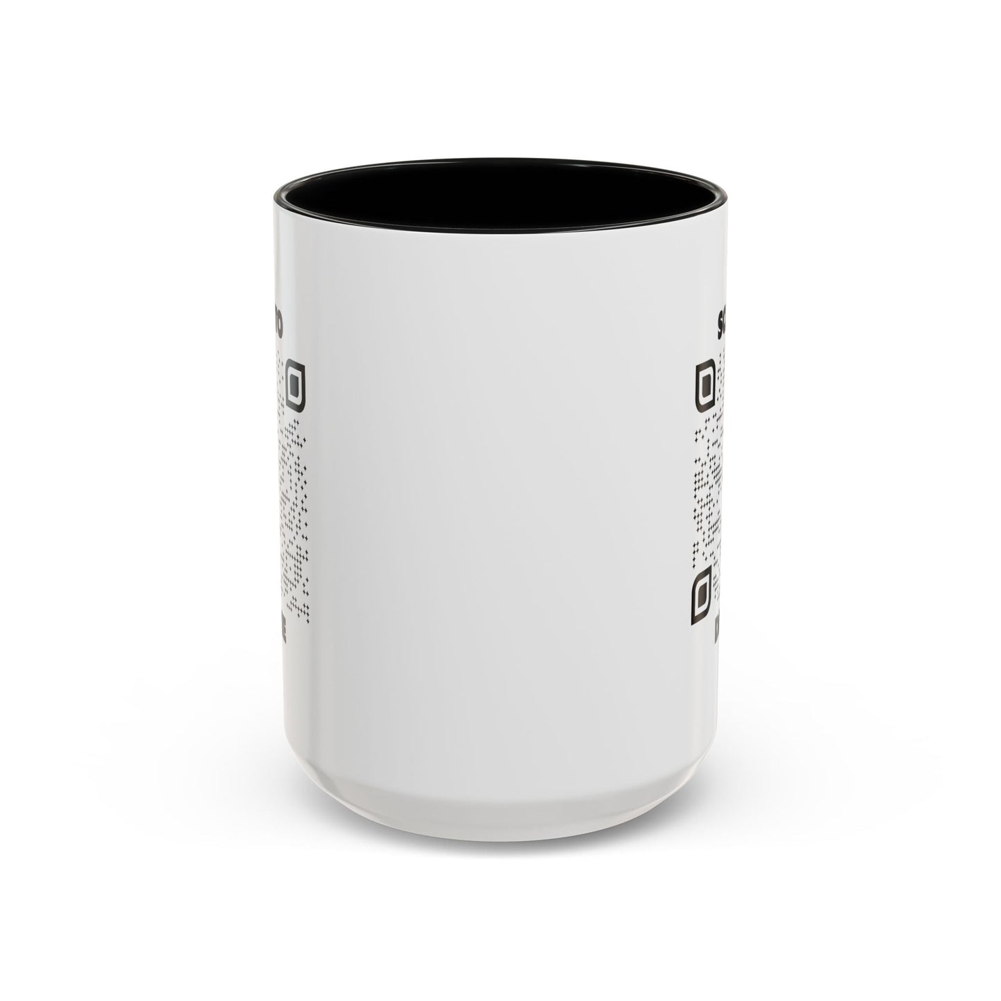 Dating – Mug – Black – Scan to DM Me - QR NATION