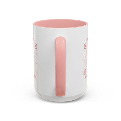 Dating – Mug – Pink – Scan for a Soulmate Quiz - QR NATION