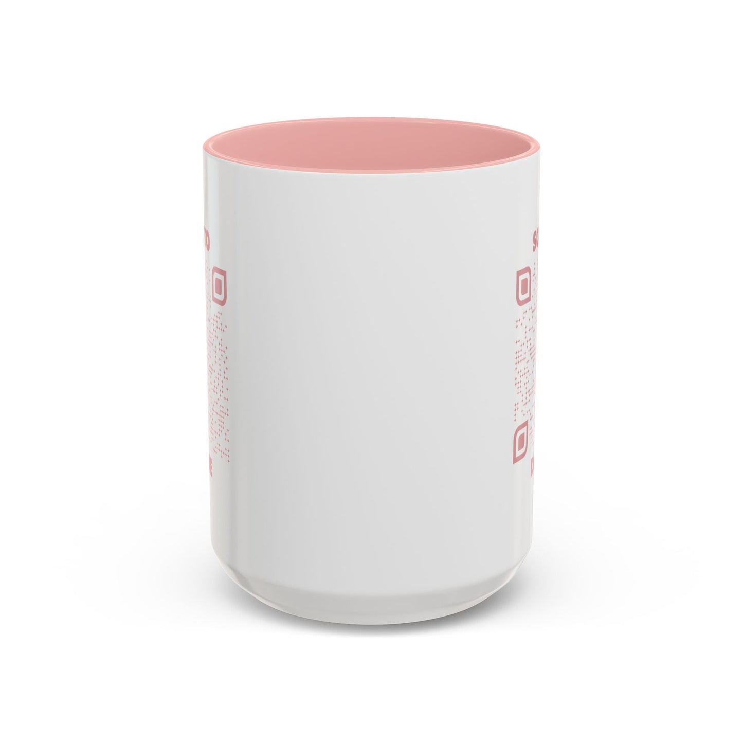 Dating – Mug – Pink – Scan to DM Me - QR NATION
