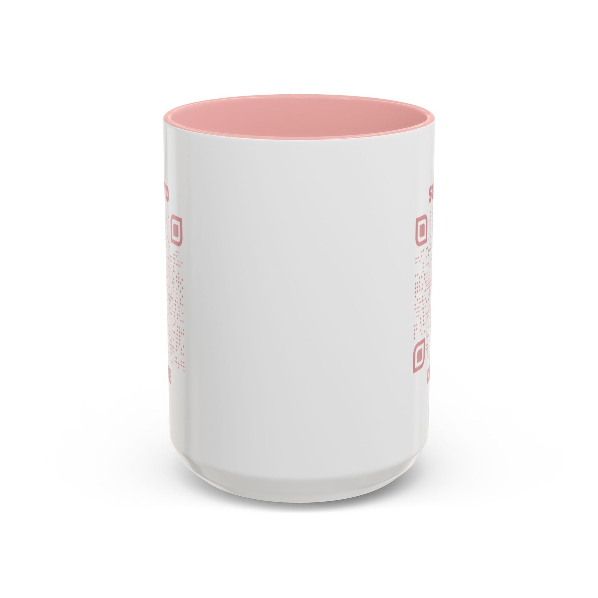 Dating – Mug – Pink – Scan to DM Me - QR NATION
