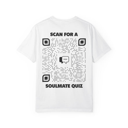Dating – T-shirt – Scan for a Soulmate Quiz - QR NATION