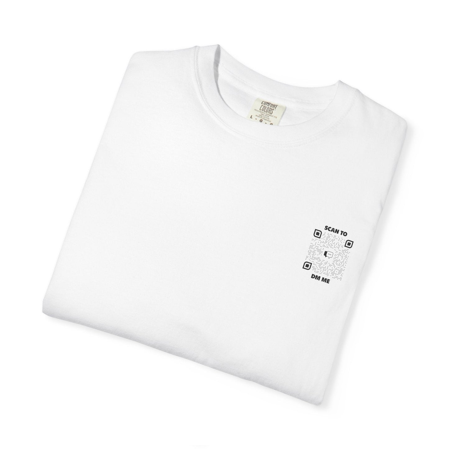 Dating – T-shirt – Scan to DM Me - QR NATION