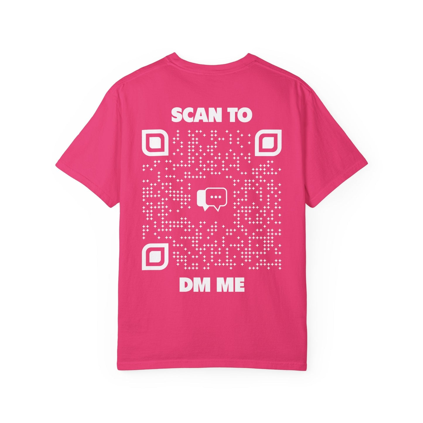 Dating – T-shirt – Scan to DM Me - QR NATION