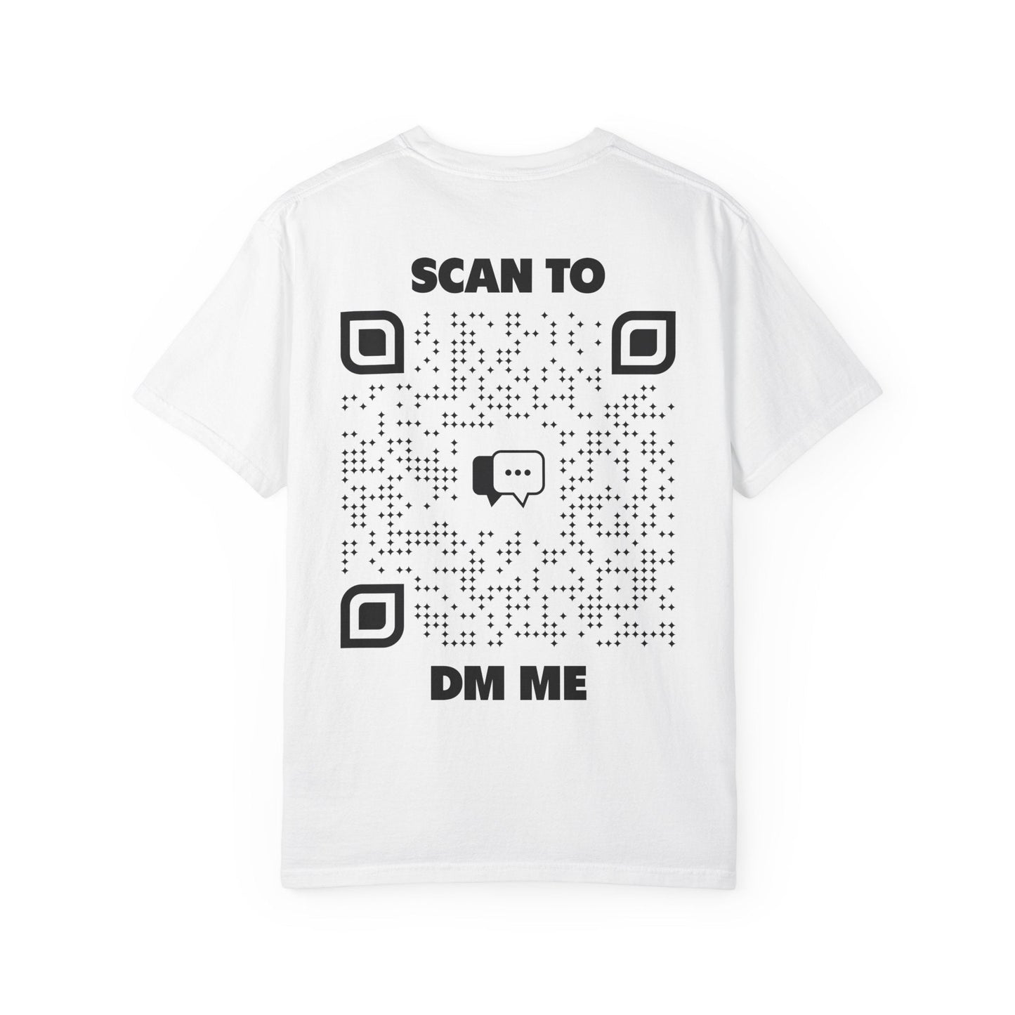 Dating – T-shirt – Scan to DM Me - QR NATION