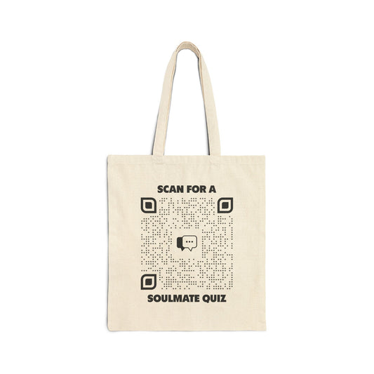 Dating – Tote Bag – Scan for a Soulmate Quiz - QR NATION