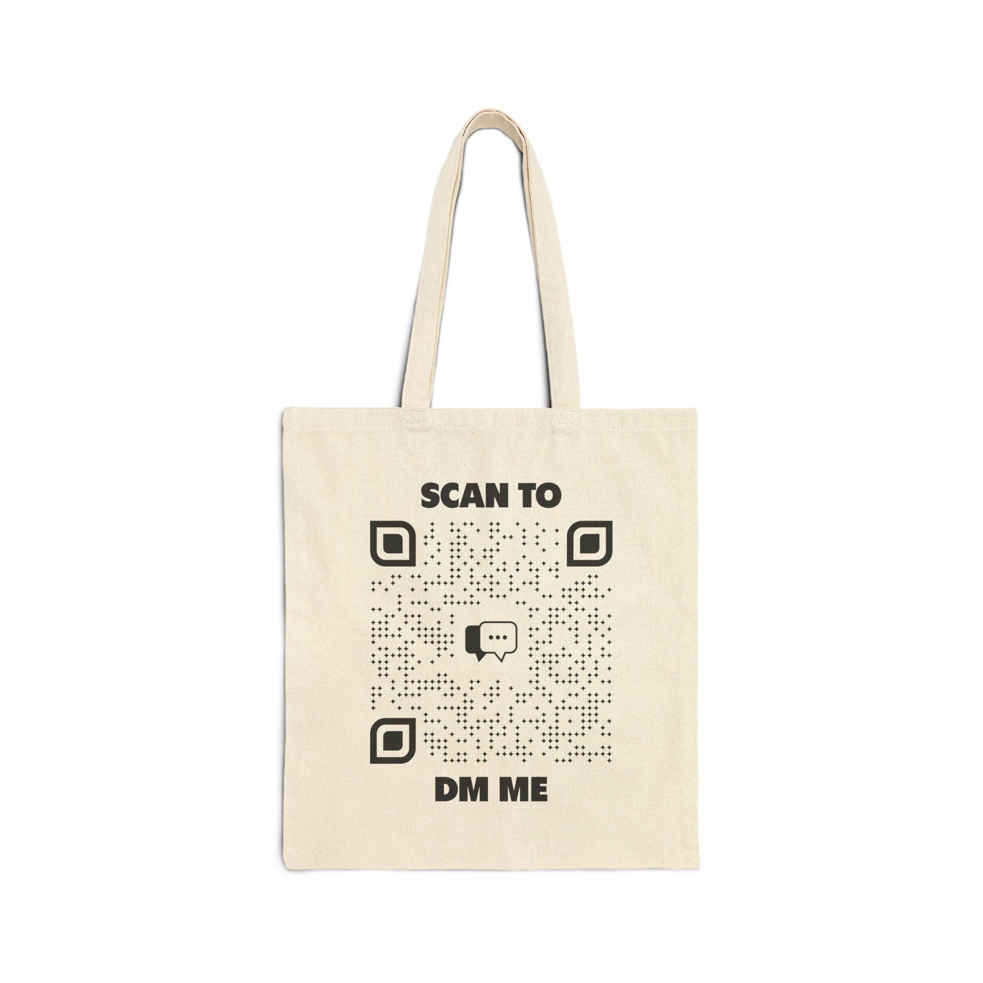 Dating – Tote Bag – Scan to DM Me - QR NATION