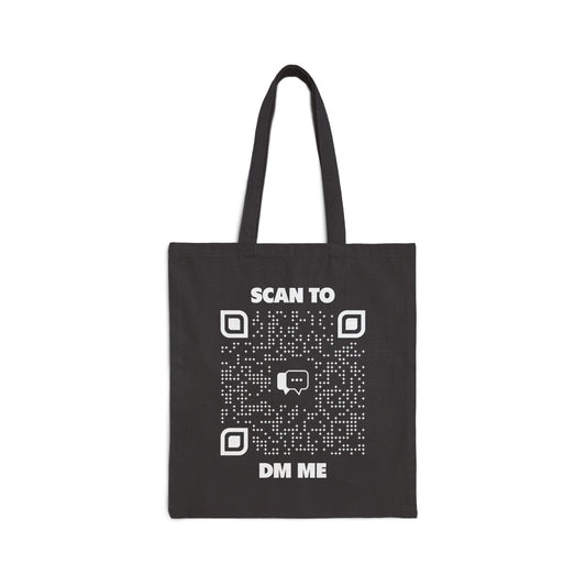 Dating – Tote Bag – Scan to DM Me - QR NATION