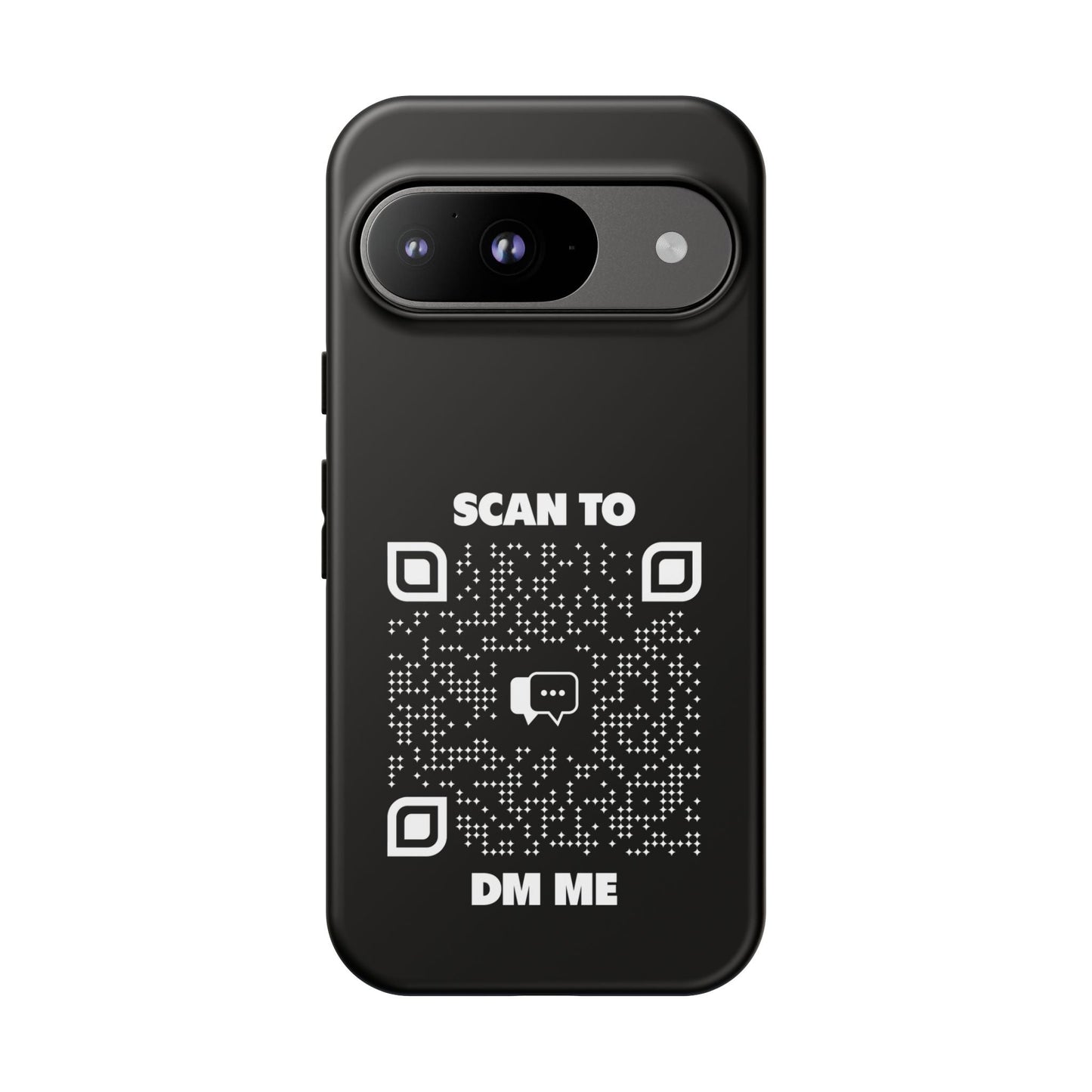 Dating – Tough Case – Black – Scan to DM Me - QR NATION