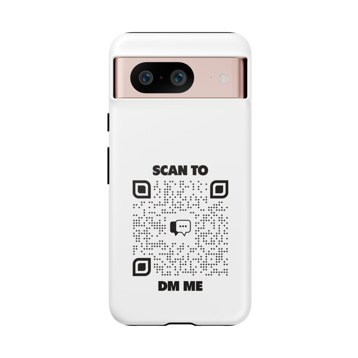 Dating – Tough Case – Black – Scan to DM Me - QR NATION
