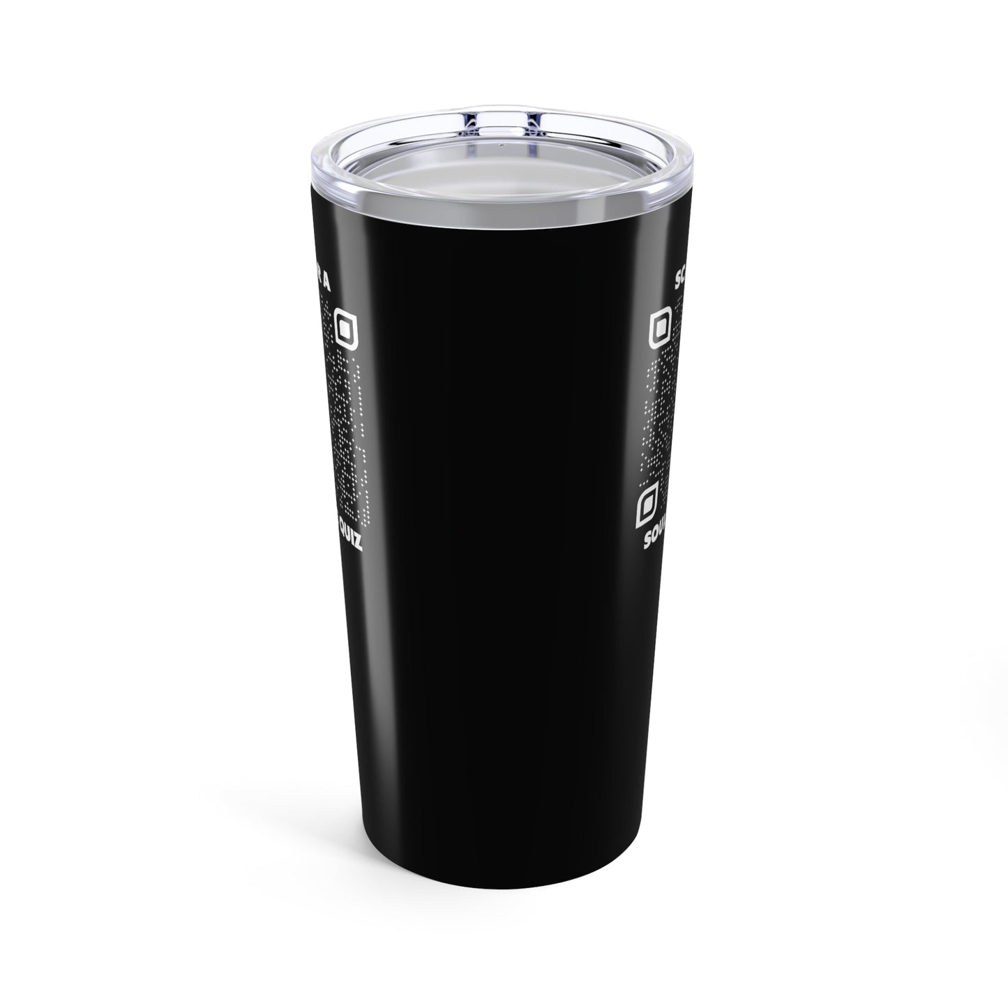 Dating – Tumbler – Black – Scan for a Soulmate Quiz - QR NATION