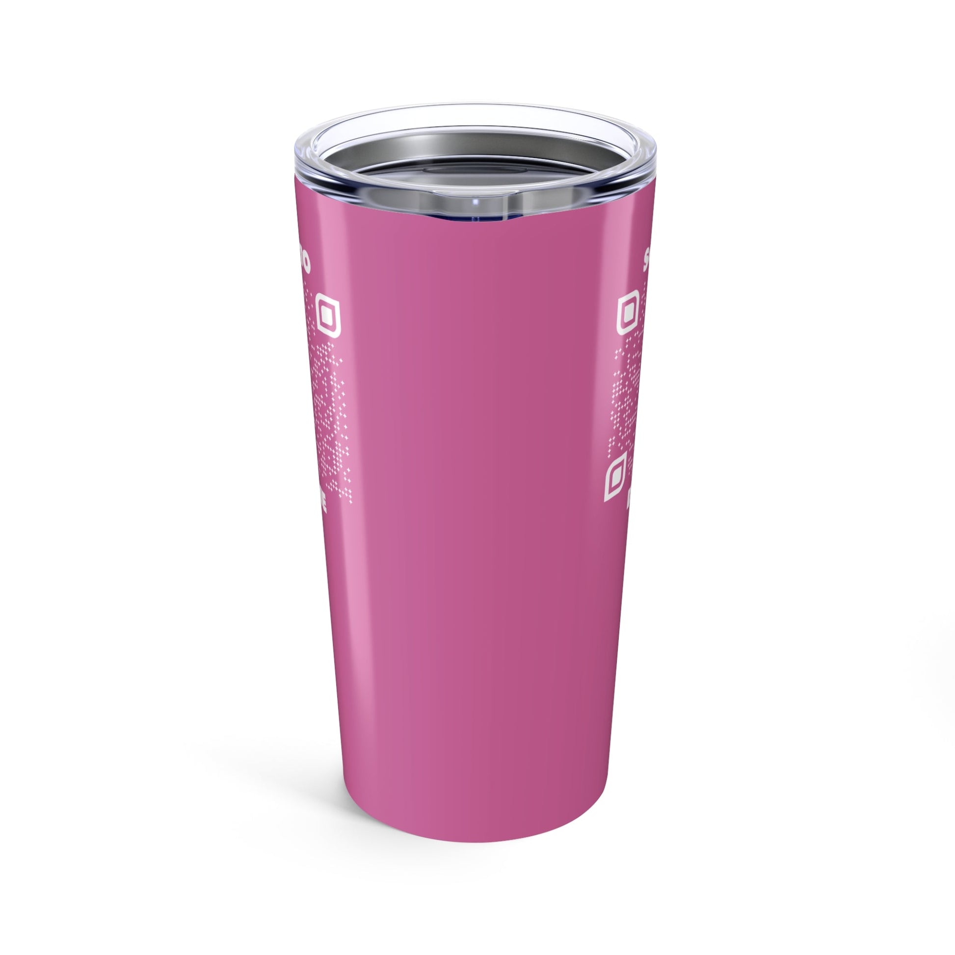 Dating – Tumbler – Pink – Scan to DM Me - QR NATION