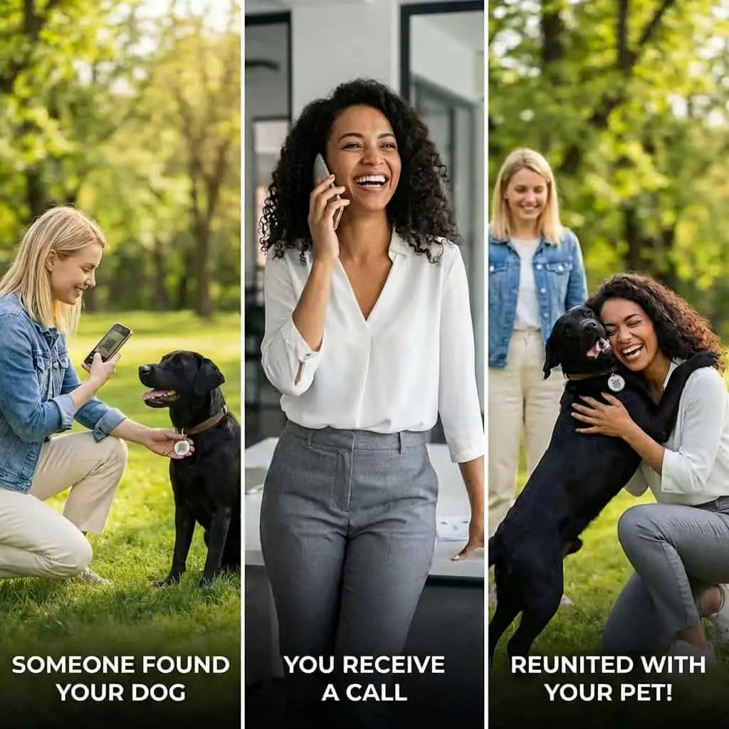 Dog Tag – Scan Me If I'm Lost - QR NATION