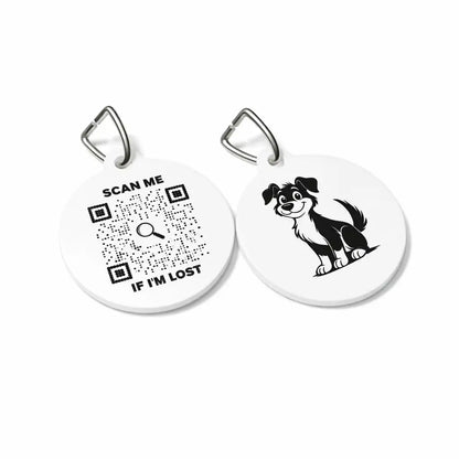 Dog Tag – Scan Me If I'm Lost - QR NATION