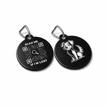 Dog Tag – Scan Me If I'm Lost - QR NATION