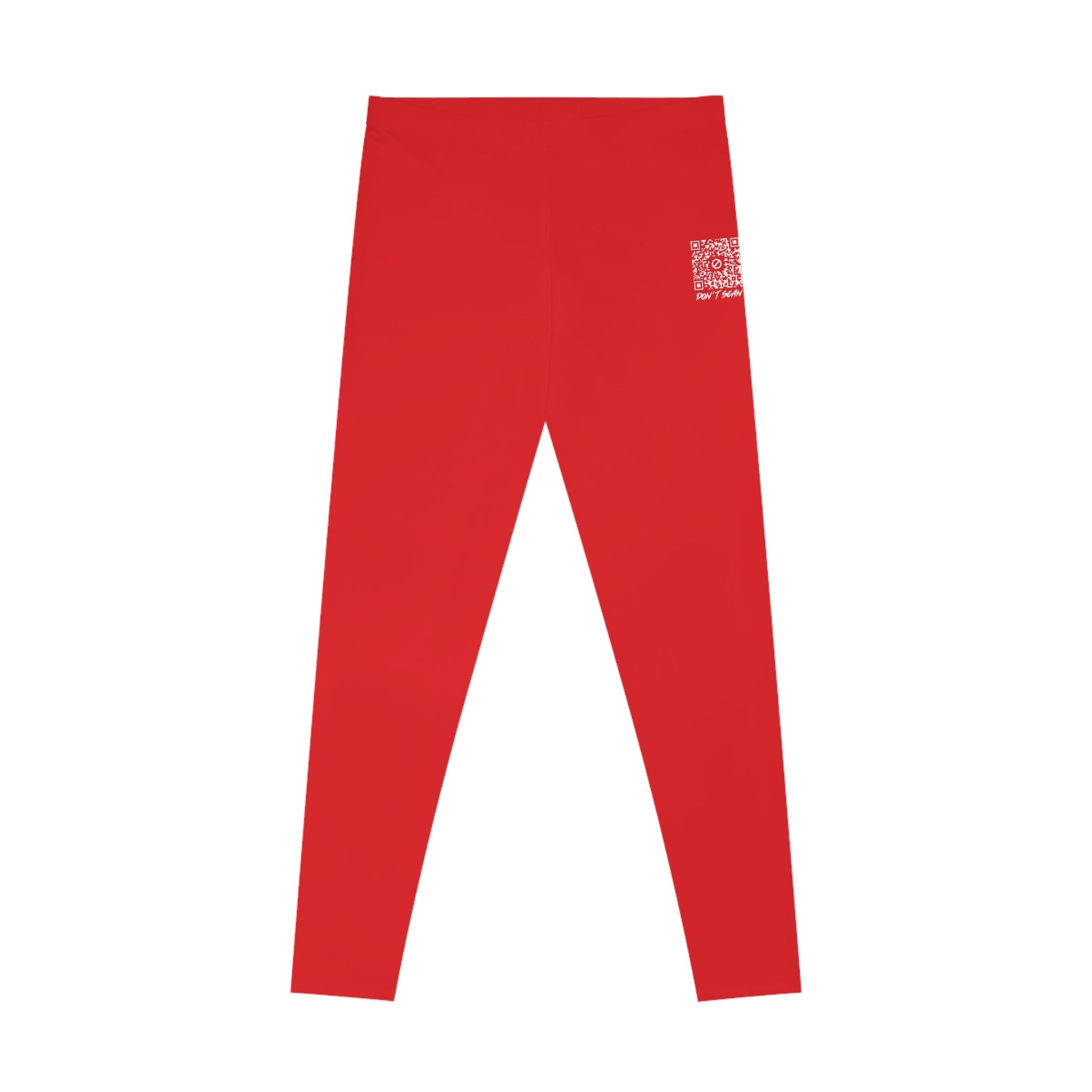 Don't Scan - Leggings - Red - QR NATION