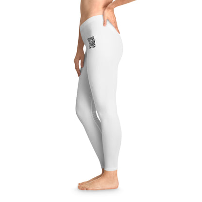 Don't Scan - Leggings - White - QR NATION