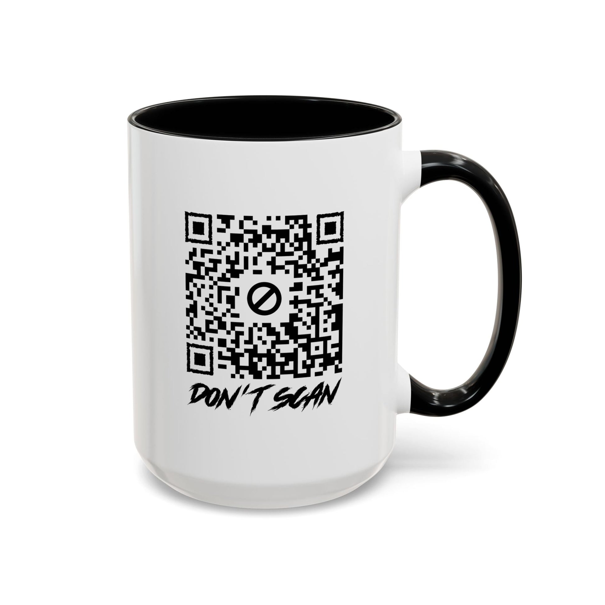 Don't Scan – Mug – Black - QR NATION