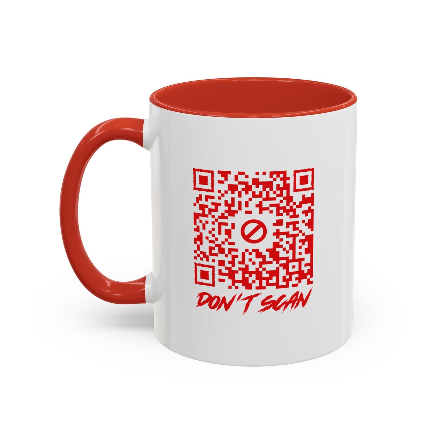 Don't Scan – Mug – Red - QR NATION