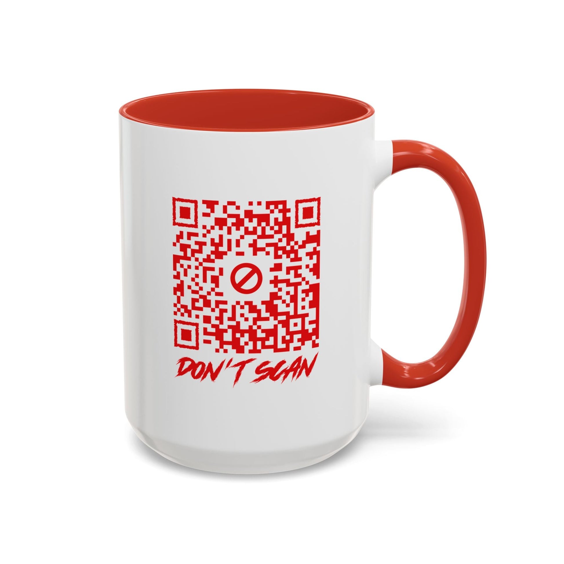 Don't Scan – Mug – Red - QR NATION