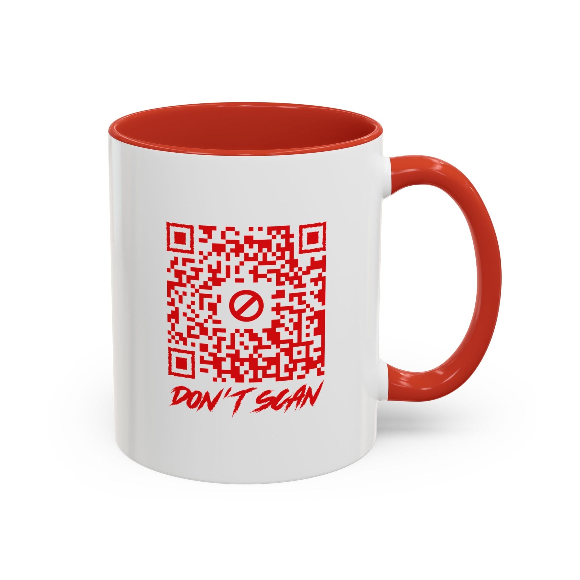 Don't Scan – Mug – Red - QR NATION