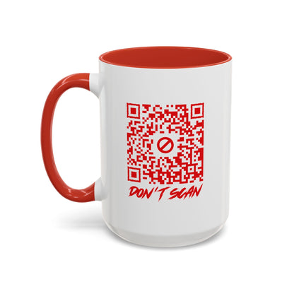 Don't Scan – Mug – Red - QR NATION