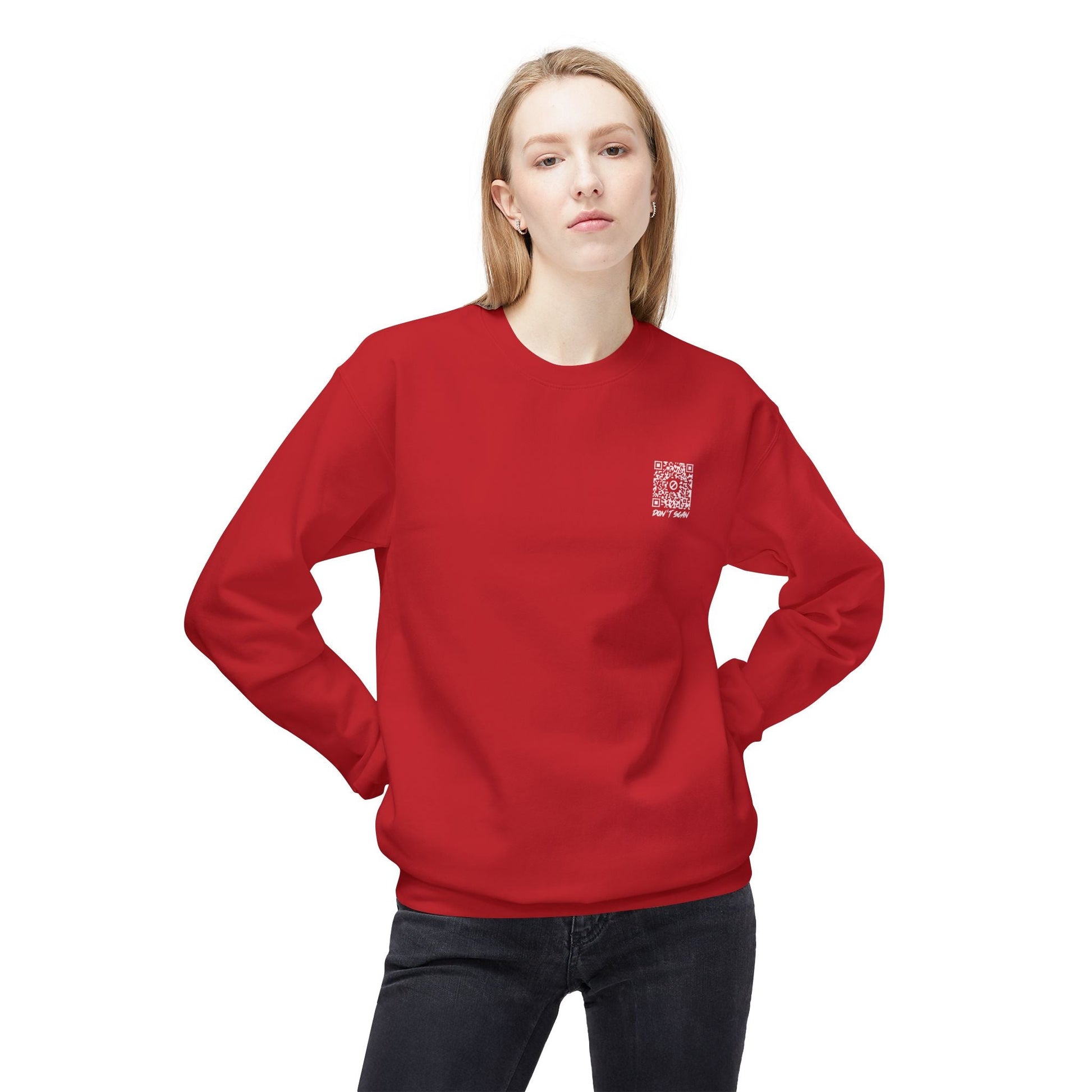 Don't Scan – Sweatshirt - QR NATION