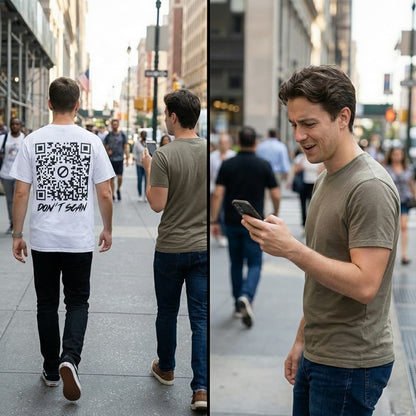 Don't Scan – T-shirt - QR NATION