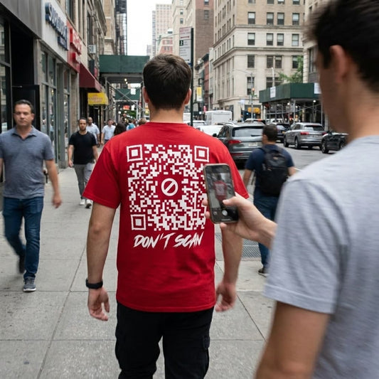 Don't Scan – T-shirt - QR NATION