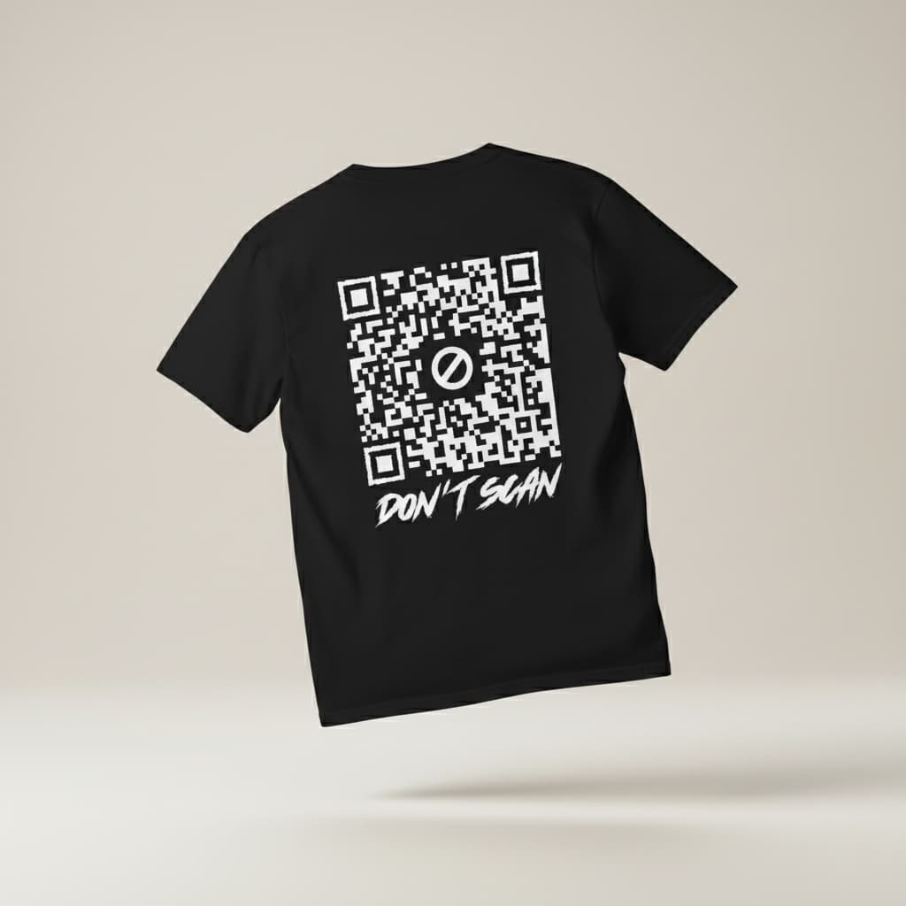 Don't Scan – T-shirt - QR NATION