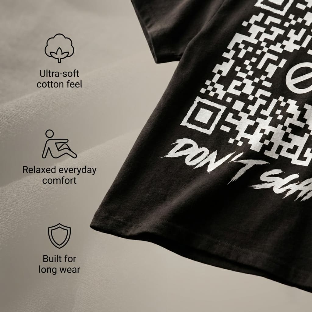 Don't Scan – T-shirt - QR NATION