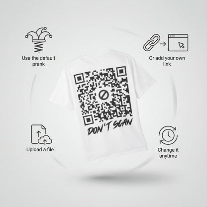 Don't Scan – T-shirt - QR NATION