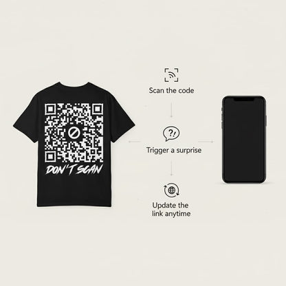 Don't Scan – T-shirt - QR NATION