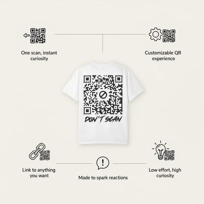 Don't Scan – T-shirt - QR NATION
