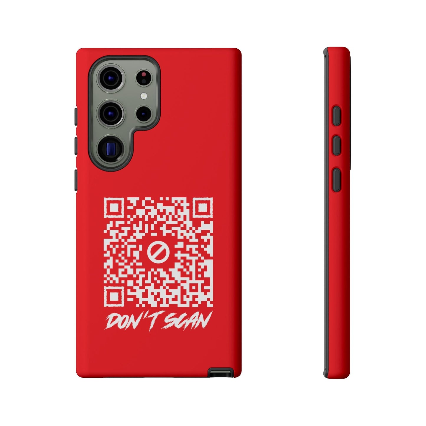 Don't Scan – Tough Case – Red - QR NATION