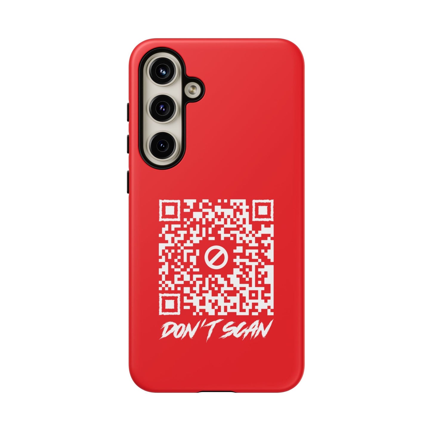 Don't Scan – Tough Case – Red - QR NATION