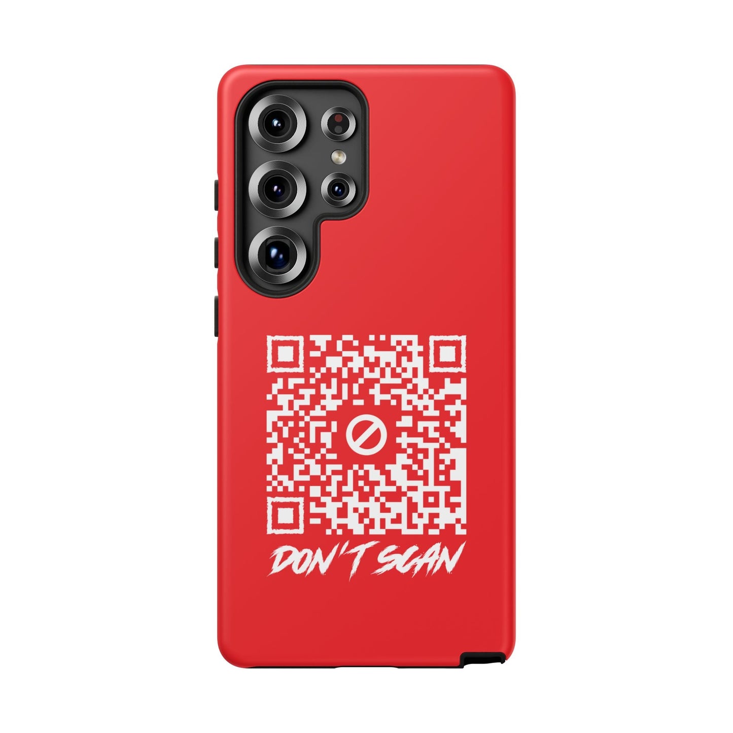 Don't Scan – Tough Case – Red - QR NATION