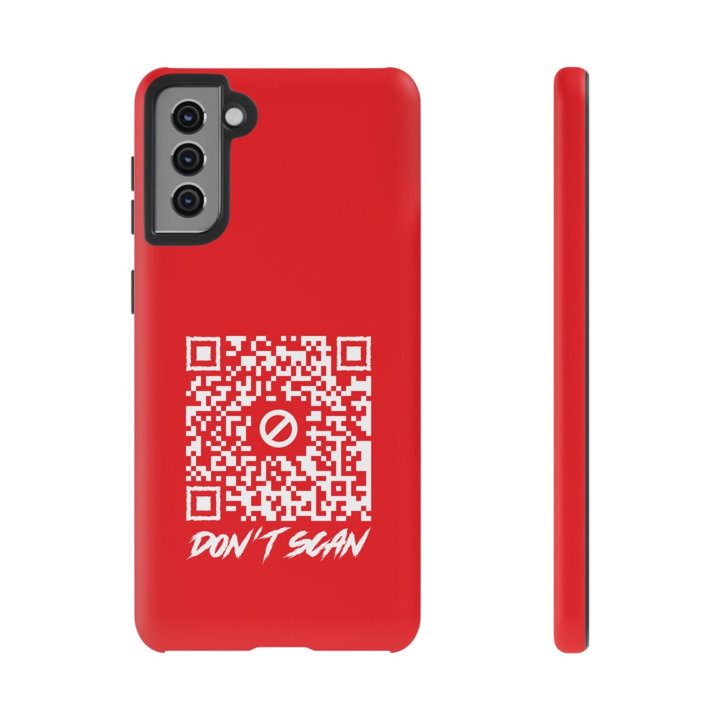 Don't Scan – Tough Case – Red - QR NATION