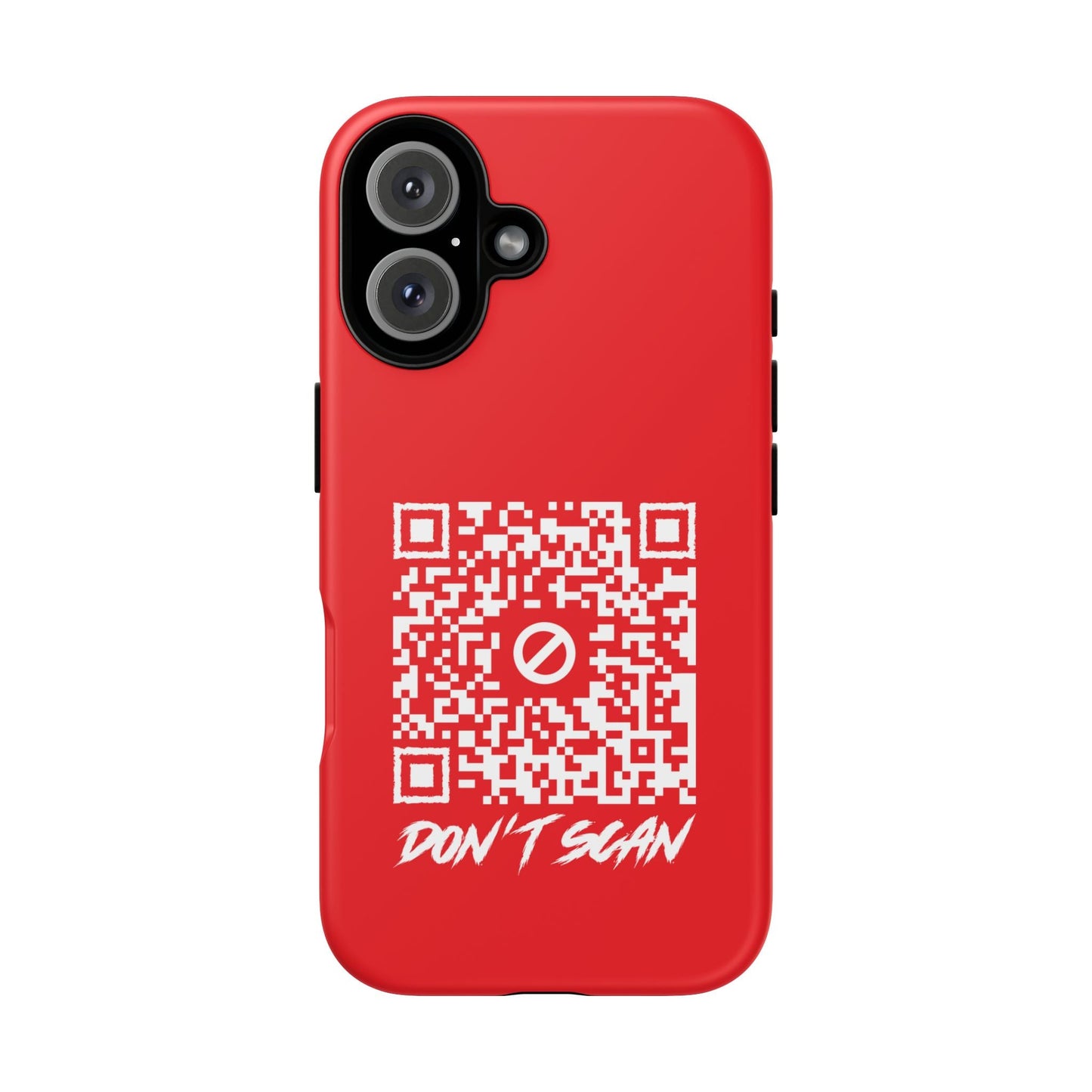 Don't Scan – Tough Case – Red - QR NATION