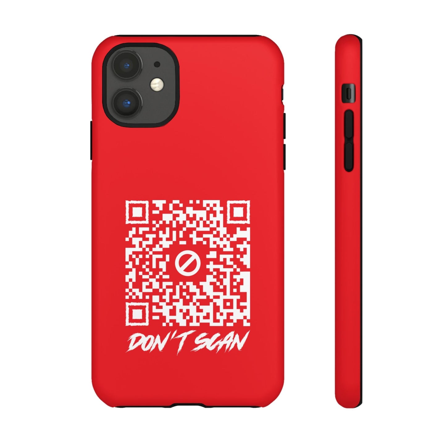 Don't Scan – Tough Case – Red - QR NATION
