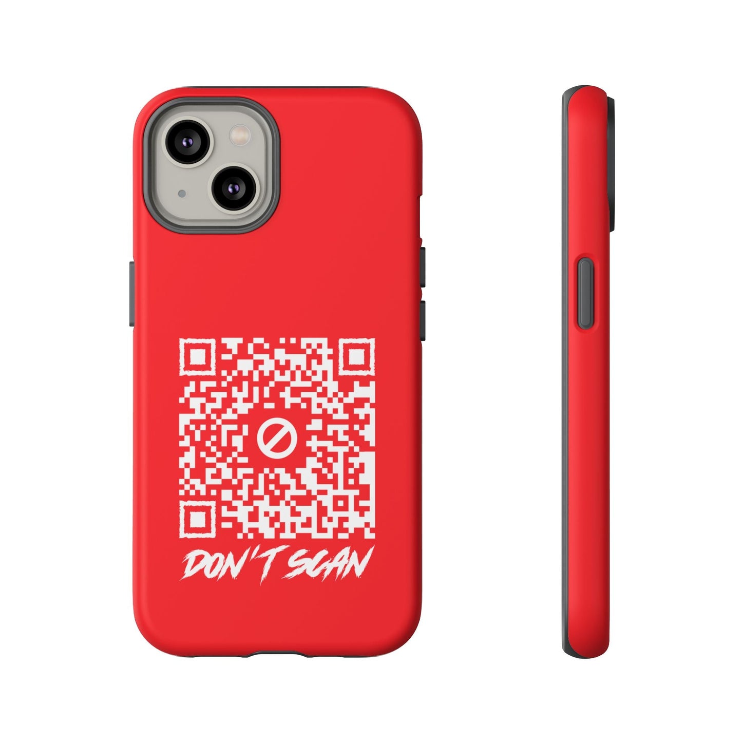 Don't Scan – Tough Case – Red - QR NATION