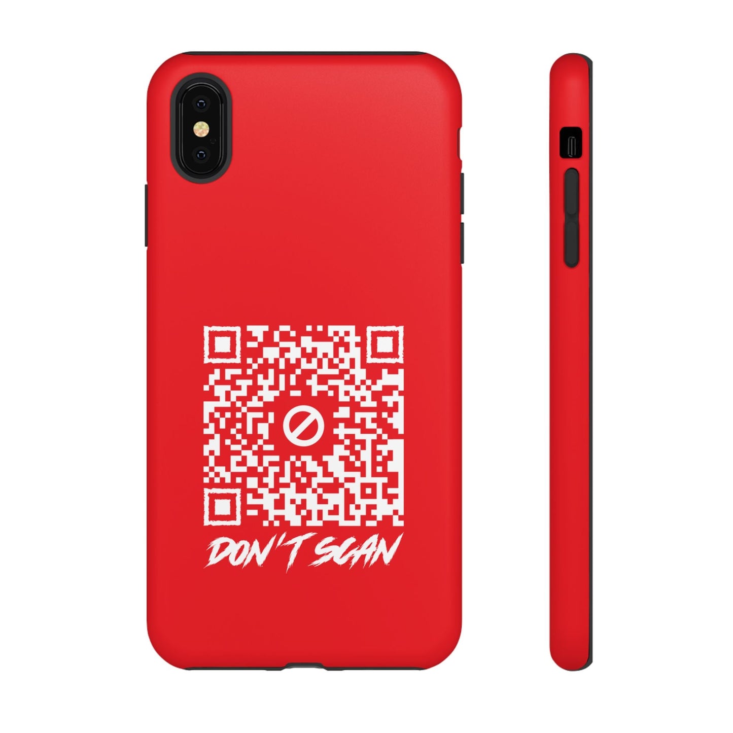 Don't Scan – Tough Case – Red - QR NATION