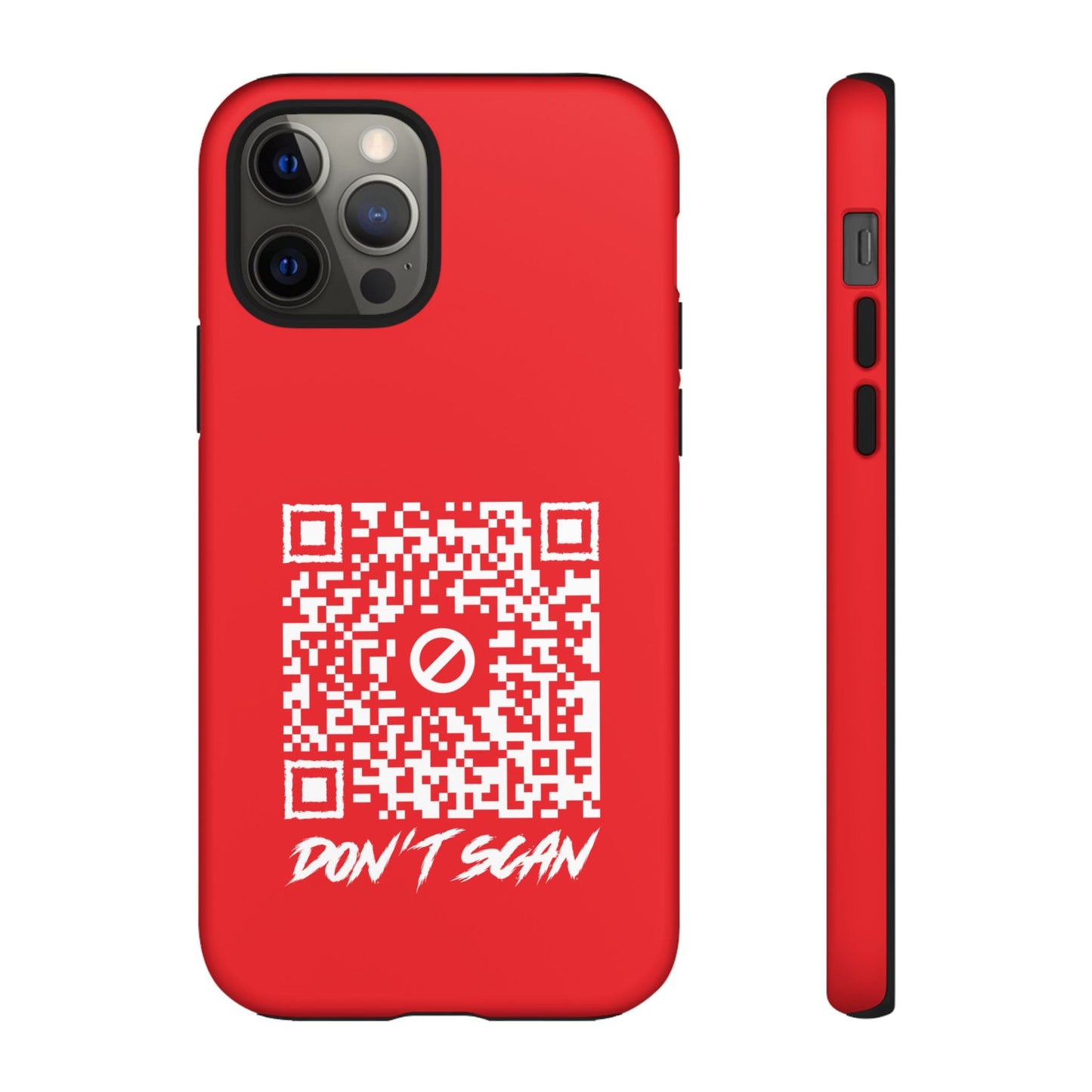 Don't Scan – Tough Case – Red - QR NATION