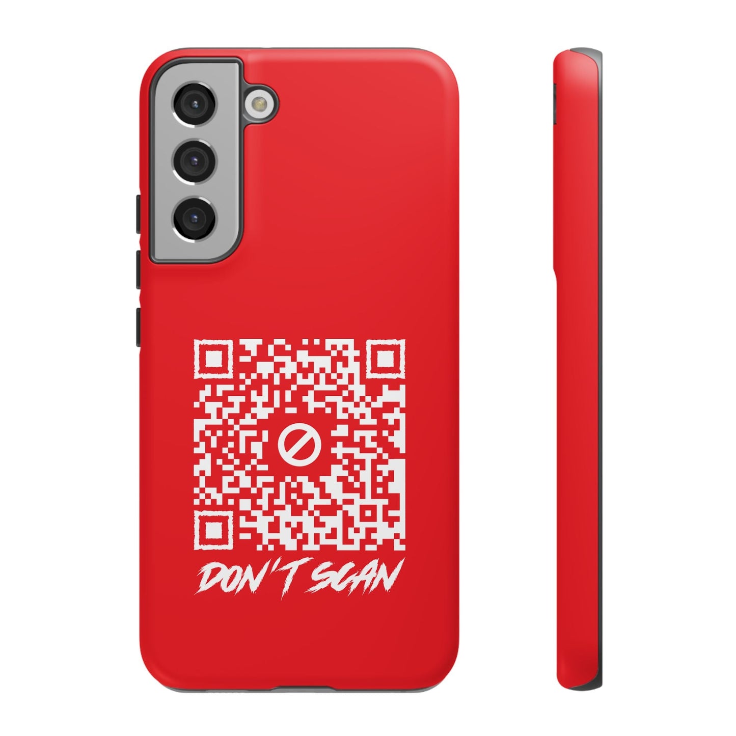 Don't Scan – Tough Case – Red - QR NATION