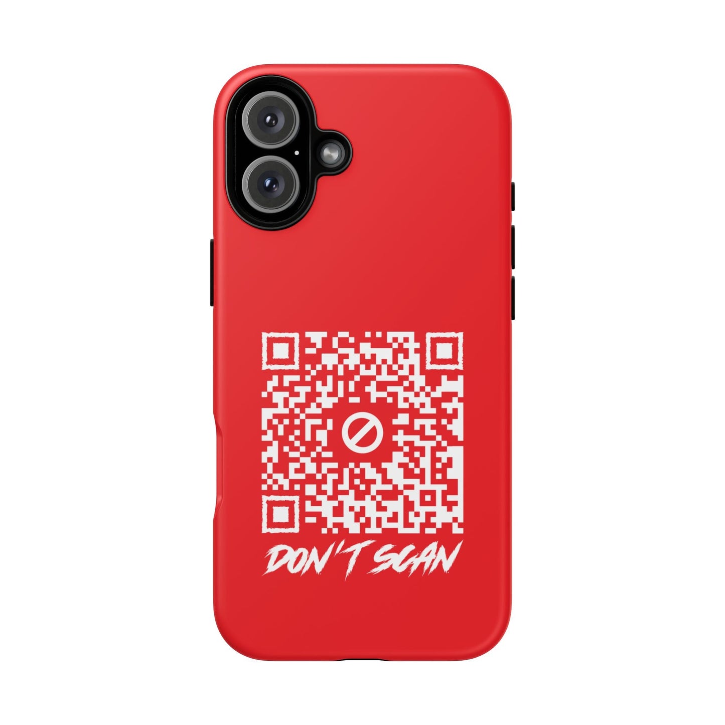 Don't Scan – Tough Case – Red - QR NATION