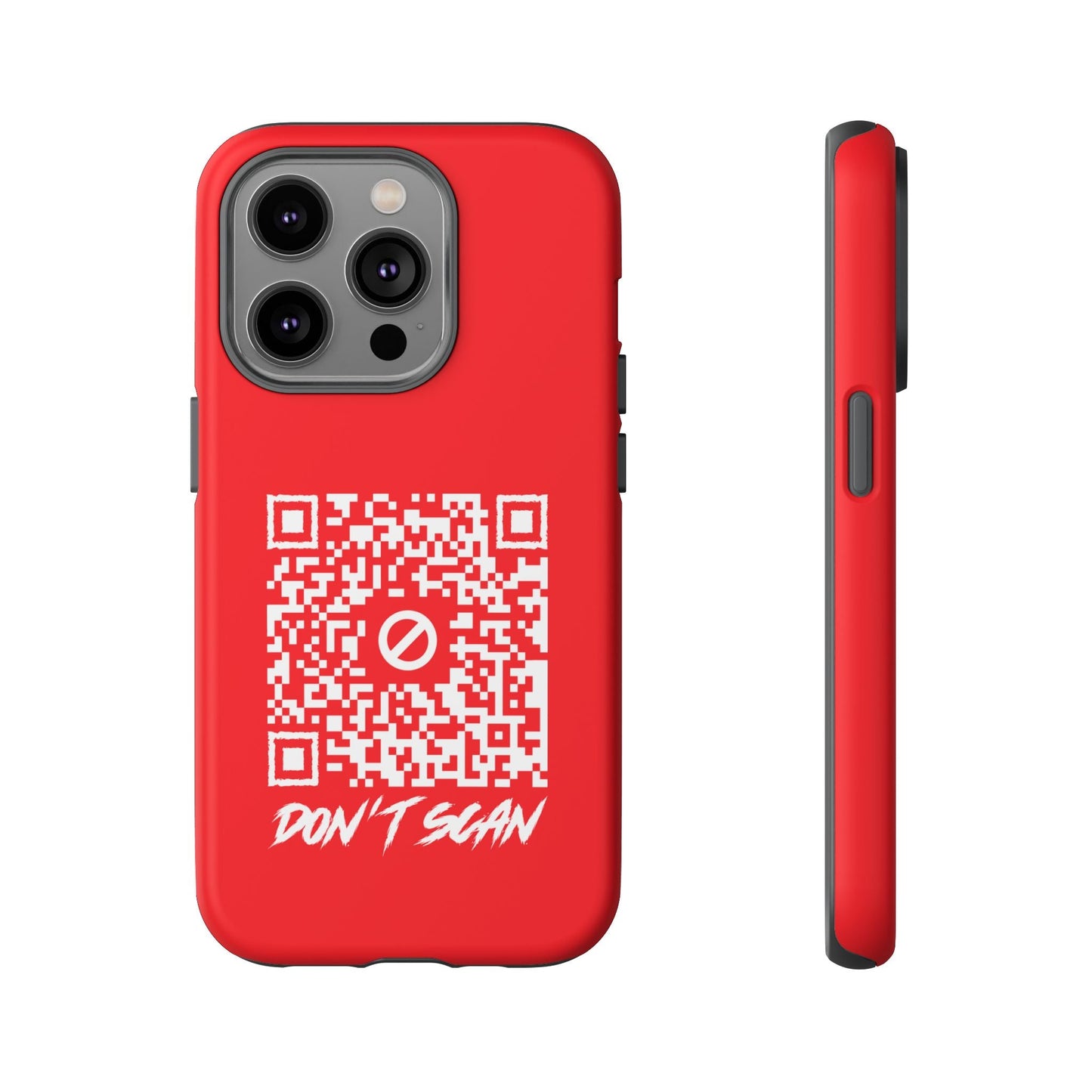Don't Scan – Tough Case – Red - QR NATION