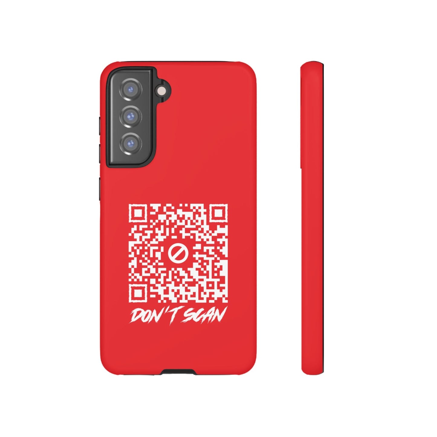 Don't Scan – Tough Case – Red - QR NATION