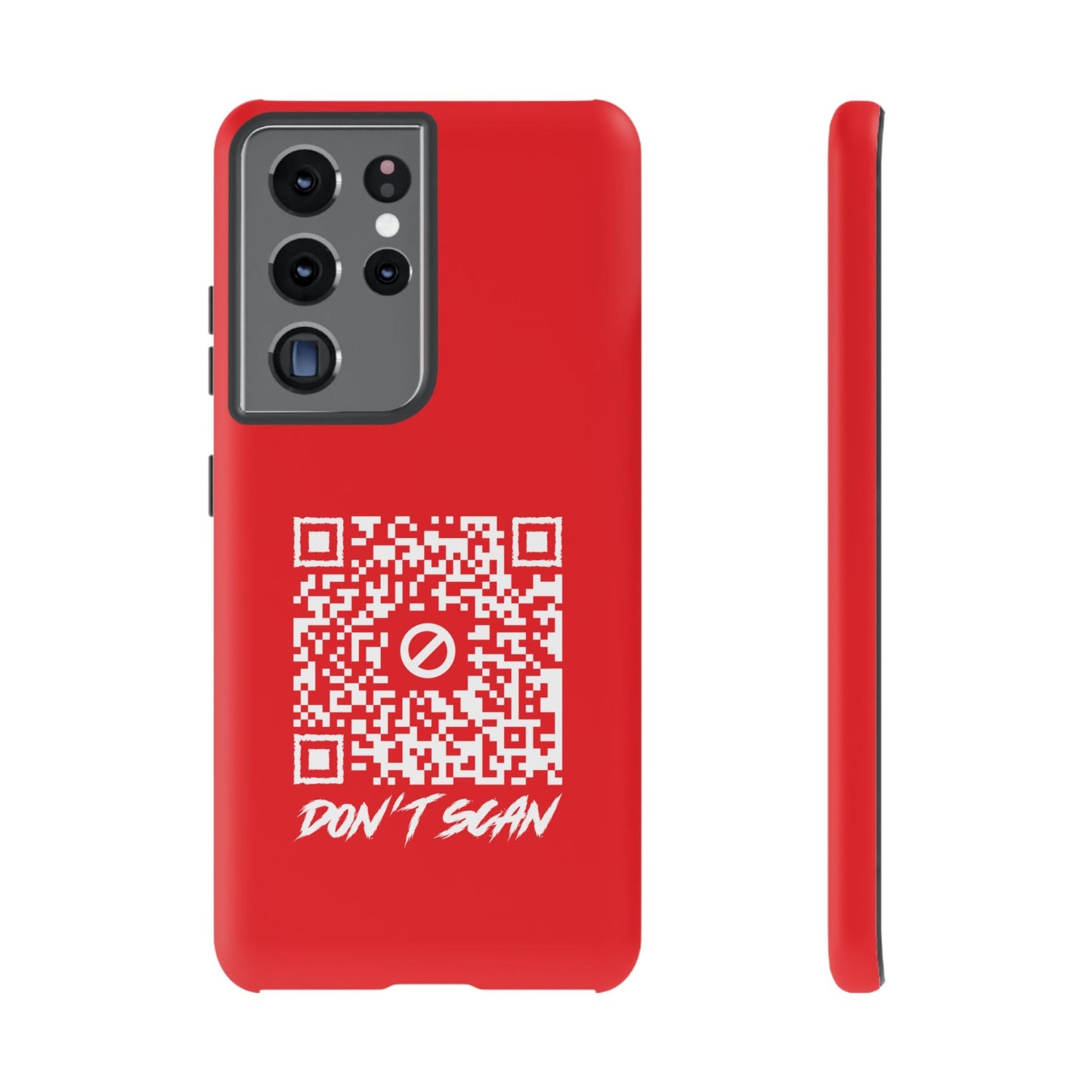 Don't Scan – Tough Case – Red - QR NATION
