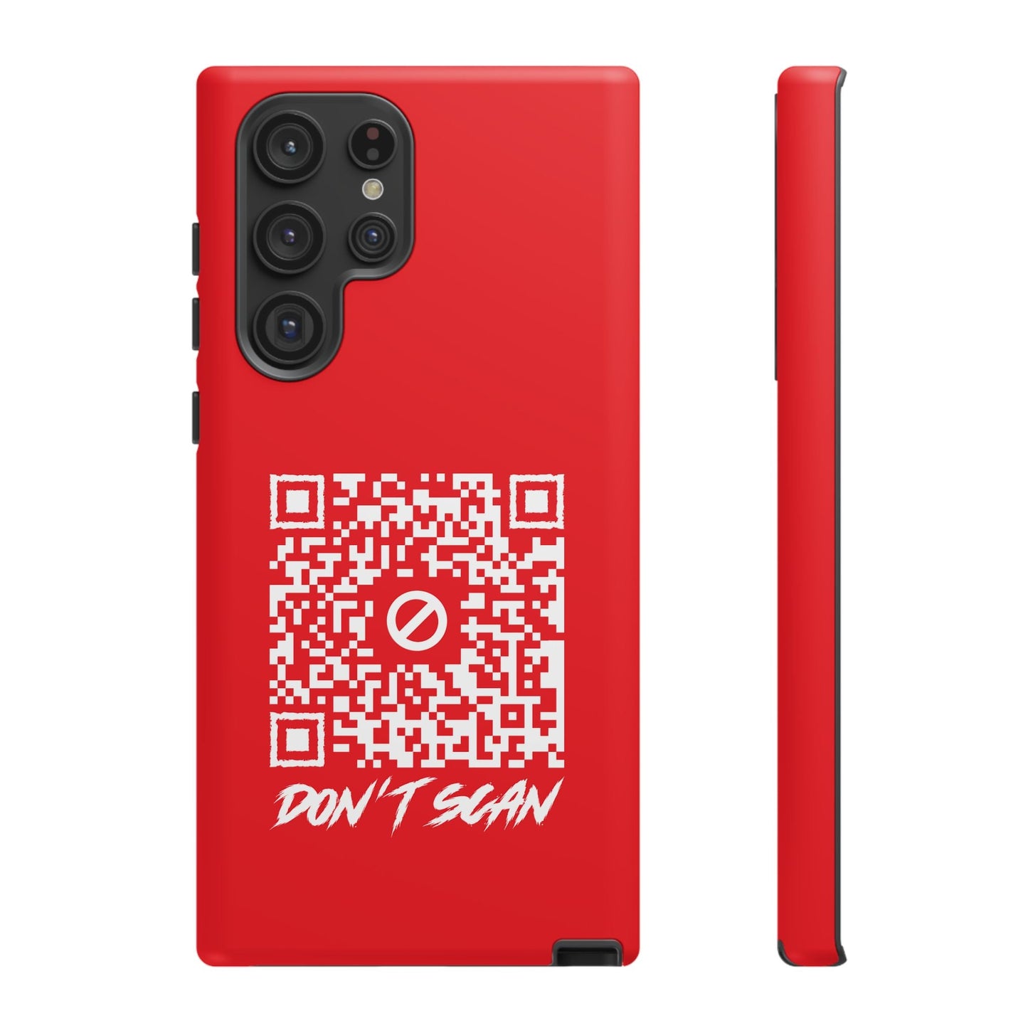 Don't Scan – Tough Case – Red - QR NATION