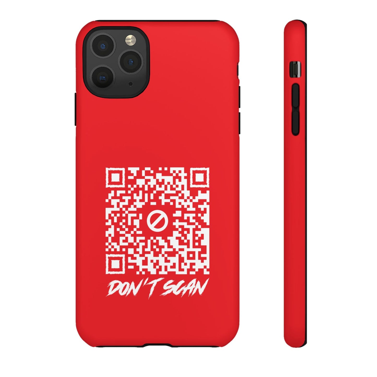 Don't Scan – Tough Case – Red - QR NATION