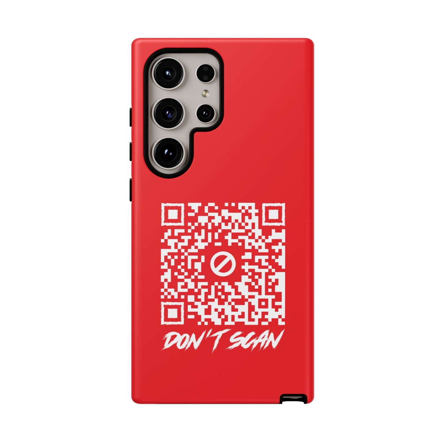 Don't Scan – Tough Case – Red - QR NATION